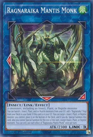 Ragnaraika Mantis Monk (LEDE-EN048) - Legacy of Destruction 1st Edition
