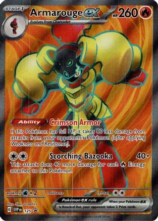 Armarouge ex - 125 - [Cartes Promo SV Scarlet &amp; Violet] Holofoil 