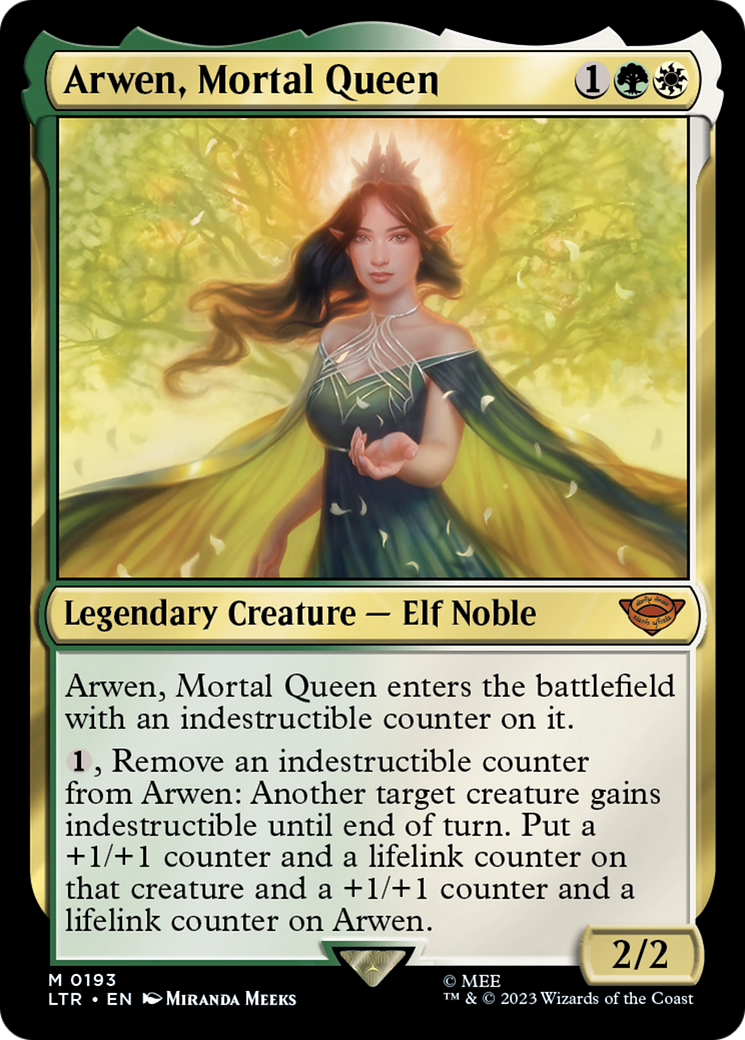 Arwen, Mortal Queen (LTR-193) - [The Lord of the Rings: Tales of Middle-earth] Foil