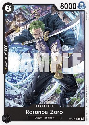 Roronoa Zoro (ST14-013) - Starter Deck 14: 3D2Y