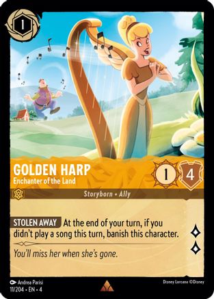 Golden Harp - Enchanter of the Land (11/204)  - Ursulas Return