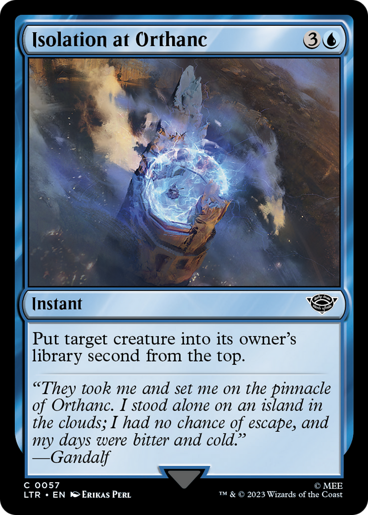 Isolation at Orthanc (LTR-057) - [The Lord of the Rings: Tales of Middle-earth]