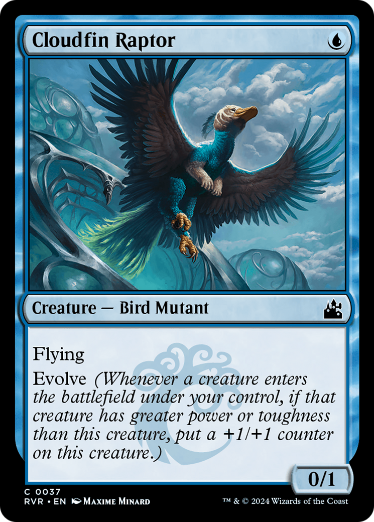 Cloudfin Raptor (RVR-037) - [Ravnica Remastered]