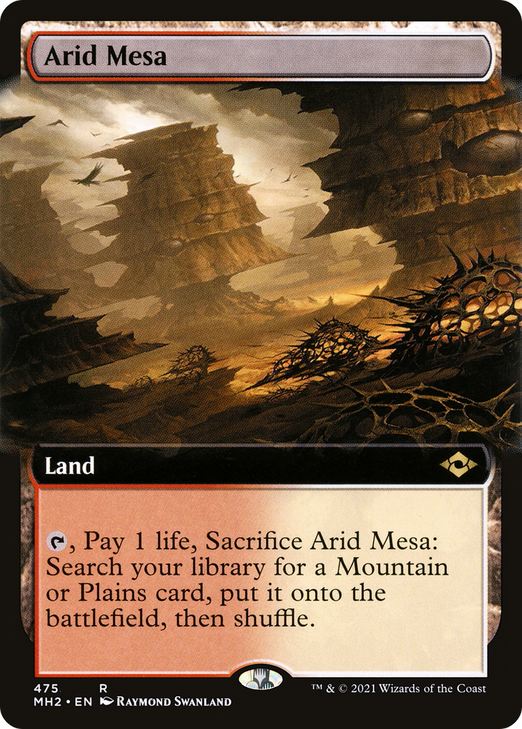Arid Mesa (MH2-475) - [Modern Horizons 2]: (Extended Art) Foil
