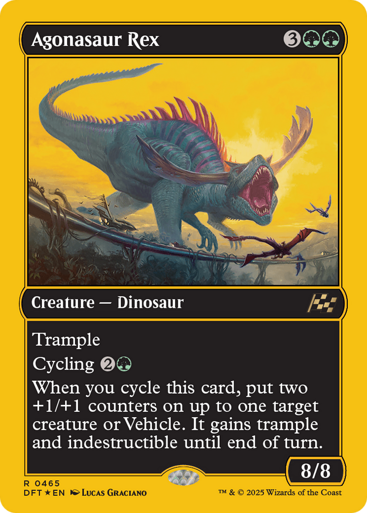 Agonasaur Rex (DFT-465) - [Aetherdrift] Foil