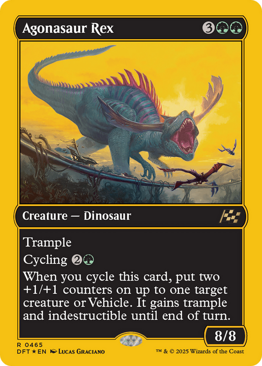 Agonasaur Rex (DFT-465) - [Aetherdrift] Foil