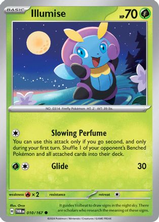 Illumise 10/167 - SV06 Twilight Masquerade Reverse Holofoil