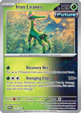Iron Leaves 19 - [SV06 Twilight Masquerade] Reverse Holofoil