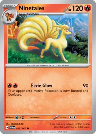 Ninetales 27/167 - SV06 Mascarade du Crépuscule 