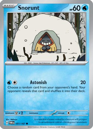 Snorunt 51 - [SV06 Twilight Masquerade] Reverse Holofoil