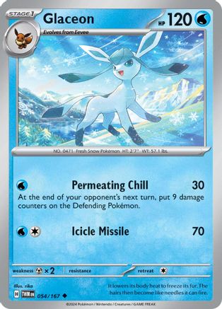 Glaceon 54/167 - SV06 Mascarade du Crépuscule 