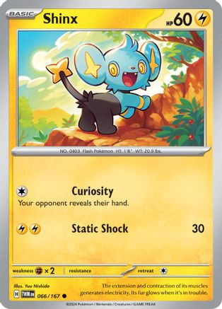 Shinx 66/167 - SV06 Twilight Masquerade Reverse Holofoil