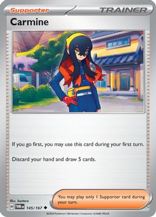 Carmine - 145/167 145 - [SV06 Twilight Masquerade]