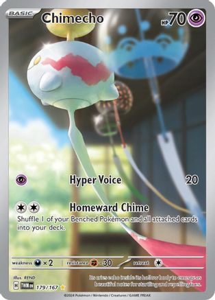 Chimecho - 179/167 179 - [SV06 Twilight Masquerade] Holofoil