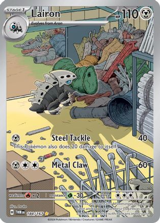 Lairon 184/167 - SV06 Twilight Masquerade Holofoil