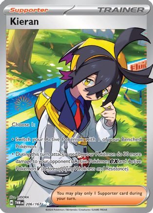 Kieran 206/167 - Holofoil SV06 Twilight Masquerade