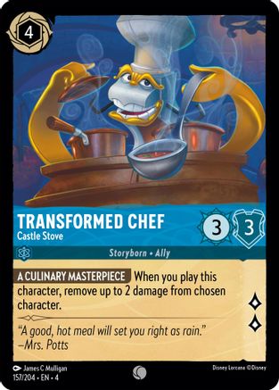Transformed Chef - Castle Stove (157/204)  - Ursulas Return