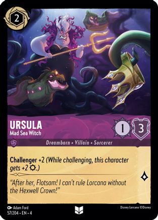 Ursula - Mad Sea Witch (57/204)  - Ursulas Return