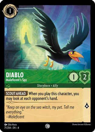 Diablo - Maleficent's Spy (71/204) Cold Foil - Ursulas Return