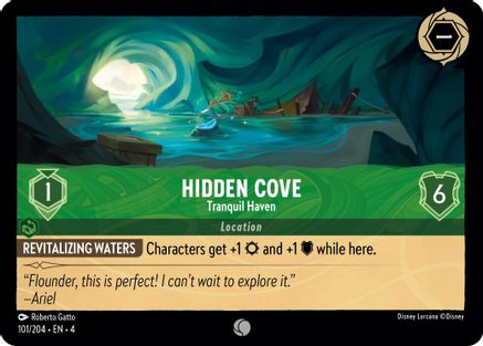 Hidden Cove - Tranquil Haven (101/204) Cold Foil - Ursulas Return