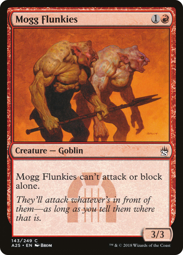 Mogg Flunkies (A25-143) - [Masters 25]