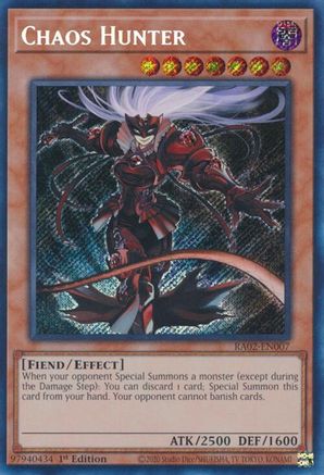 Chaos Hunter (Secret Rare) (RA02-EN007) - 25th Anniversary Rarity Collection II 1st Edition