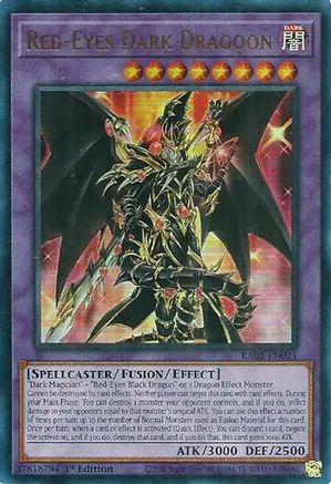 Red-Eyes Dark Dragoon (UR) (RA02-EN021) - 25th Anniversary Rarity Collection II 1st Edition