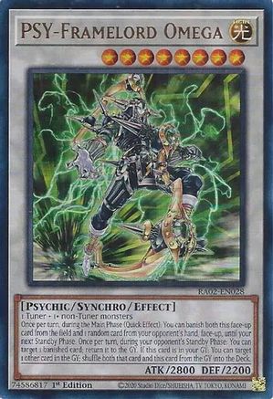 PSY-Framelord Omega (UR) (RA02-EN028) - 25th Anniversary Rarity Collection II 1st Edition