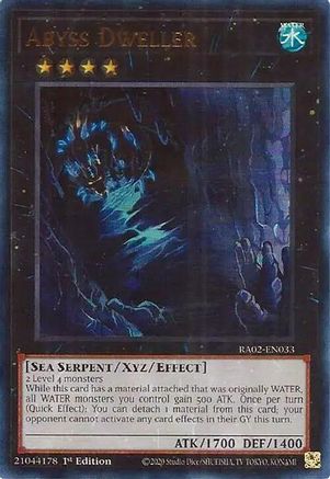 Abyss Dweller (UR) (RA02-EN033) – 25e anniversaire Rarity Collection II 1ère édition