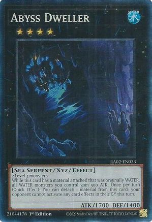 Abyss Dweller (PCR) (RA02-EN033) – 25e anniversaire Rarity Collection II 1ère édition