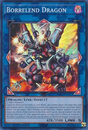 Borrelend Dragon (RA02-EN043) – 25e anniversaire Rarity Collection II 1ère édition