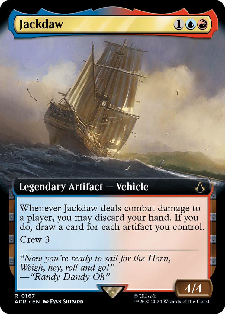 Jackdaw (ACR-167) - [Assassin's Creed] : (Extended Art) Feuille 