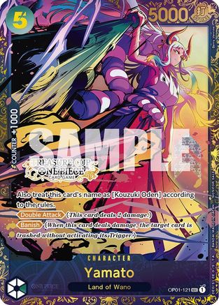 Yamato (Treasure Cup) (OP01-121) - One Piece Promotion Cards