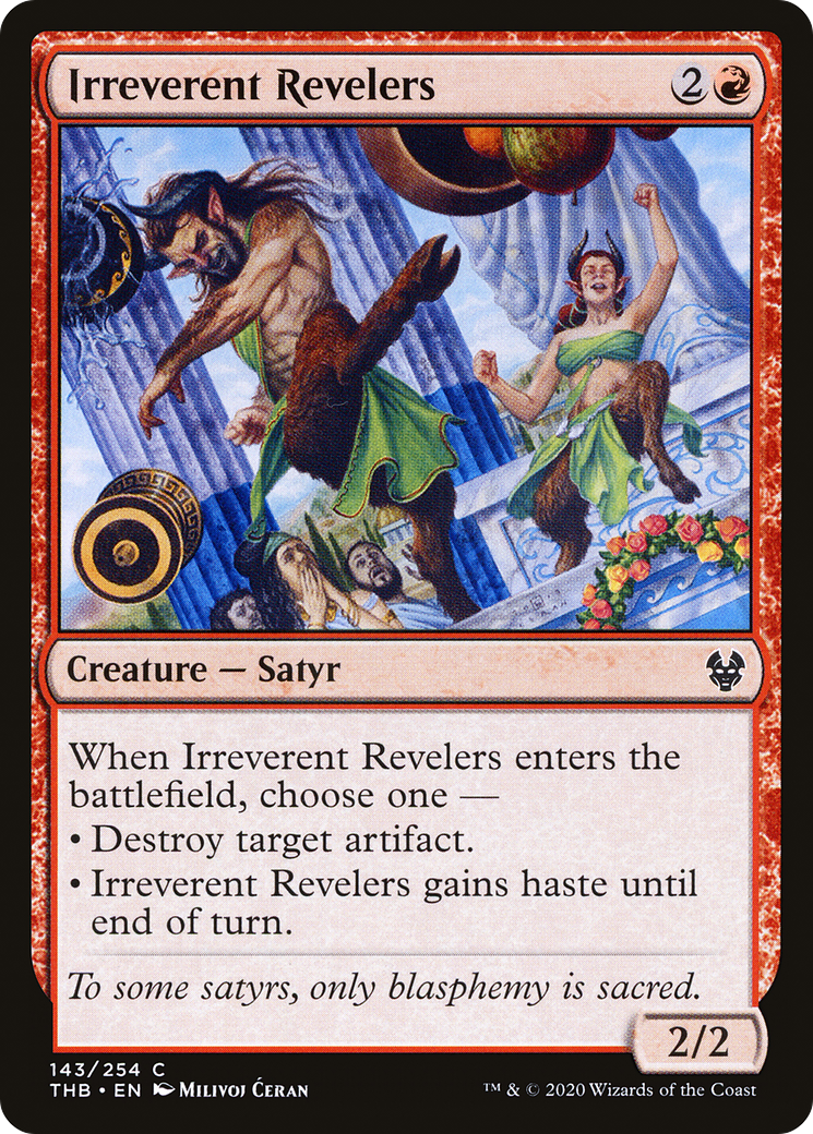 Irreverent Revelers (THB-143) - [Theros Beyond Death]