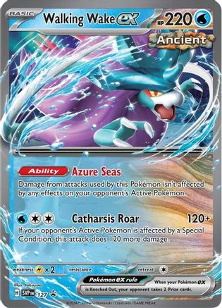 Walking Wake ex - 127 127 - [SV Scarlet & Violet Promo Cards] Holofoil