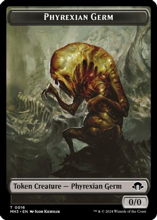 Phyrexian Germ // Energy Reserve Double-Sided Token (MH3-16 // 36) - [Modern Horizons 3]