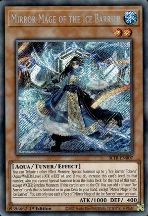 Mirror Mage of the Ice Barrier (BLTR-EN007) - Battles of Legend: Terminal Revenge 1st Edition