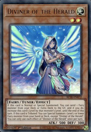 Diviner of the Herald (BLTR-EN072) - Battles of Legend: Terminal Revenge 1st Edition