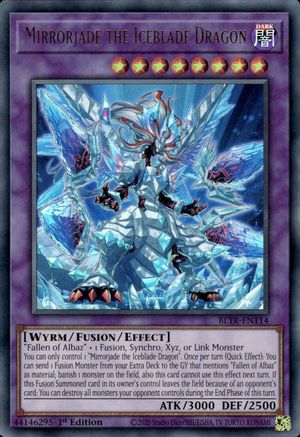 Mirrorjade the Iceblade Dragon (BLTR-EN114) - Battles of Legend: Terminal Revenge 1st Edition