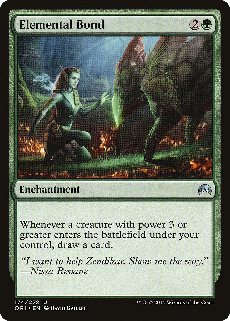 Elemental Bond (ORI-174) - [Magic Origins]