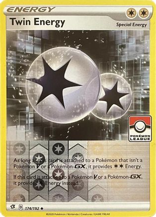 Twin Energy - 174/192 174 - [League & Championship Cards] Reverse Holofoil