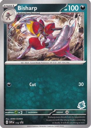 Bisharp - Darkrai Deck 112 - [Battle Academy 2024]