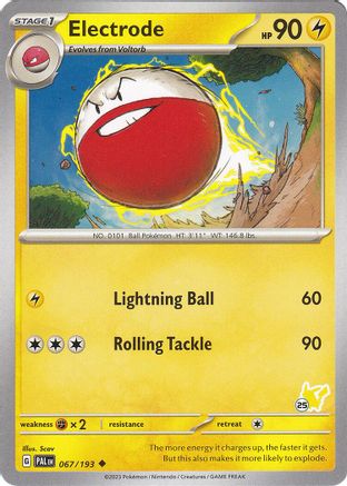 Electrode - Pikachu 25 67 - [Battle Academy 2024]