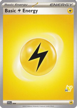 Basic Lightning Energy - Pikachu 20 4 - [Battle Academy 2024]