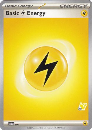 Basic Lightning Energy - Pikachu 39 4 - [Battle Academy 2024]