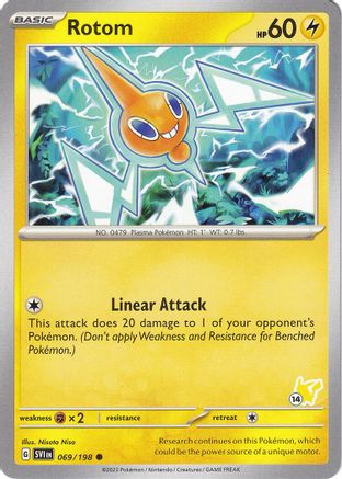 Rotom - Pikachu 14 69 - [Battle Academy 2024]