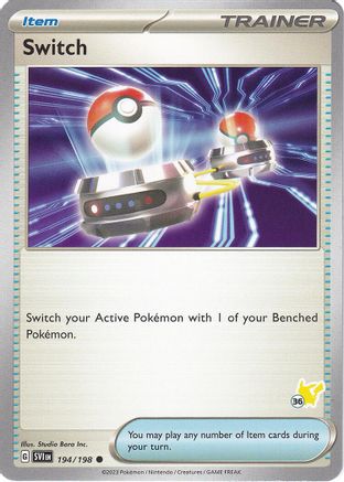 Switch - Pikachu 36 194 - [Battle Academy 2024]