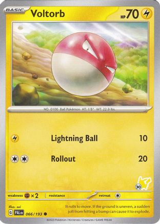 Voltorb - Pikachu 30 66 - [Battle Academy 2024]