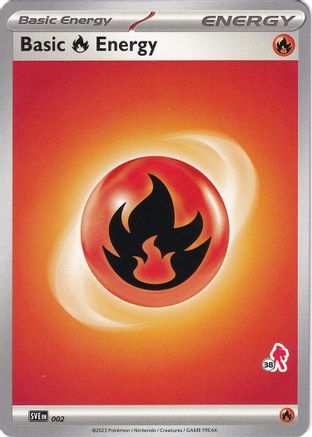 Basic Fire Energy - Armarouge 38 2 - [Battle Academy 2024]
