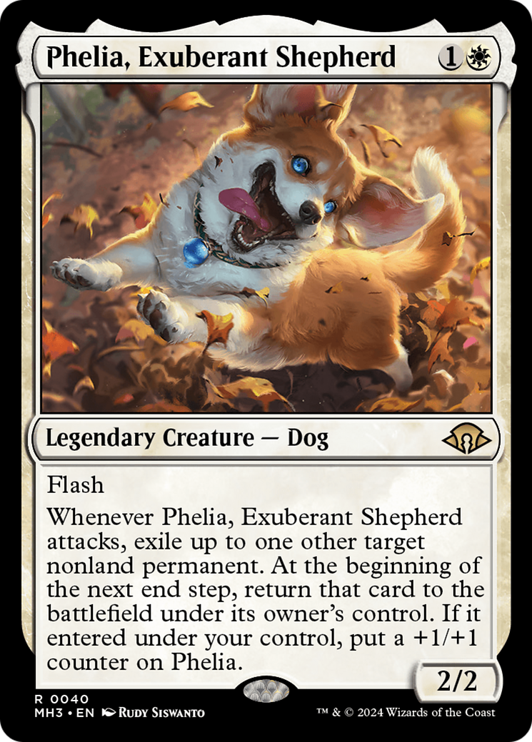 Phelia, berger exubérant (MH3-040) - [Modern Horizons 3] Foil 